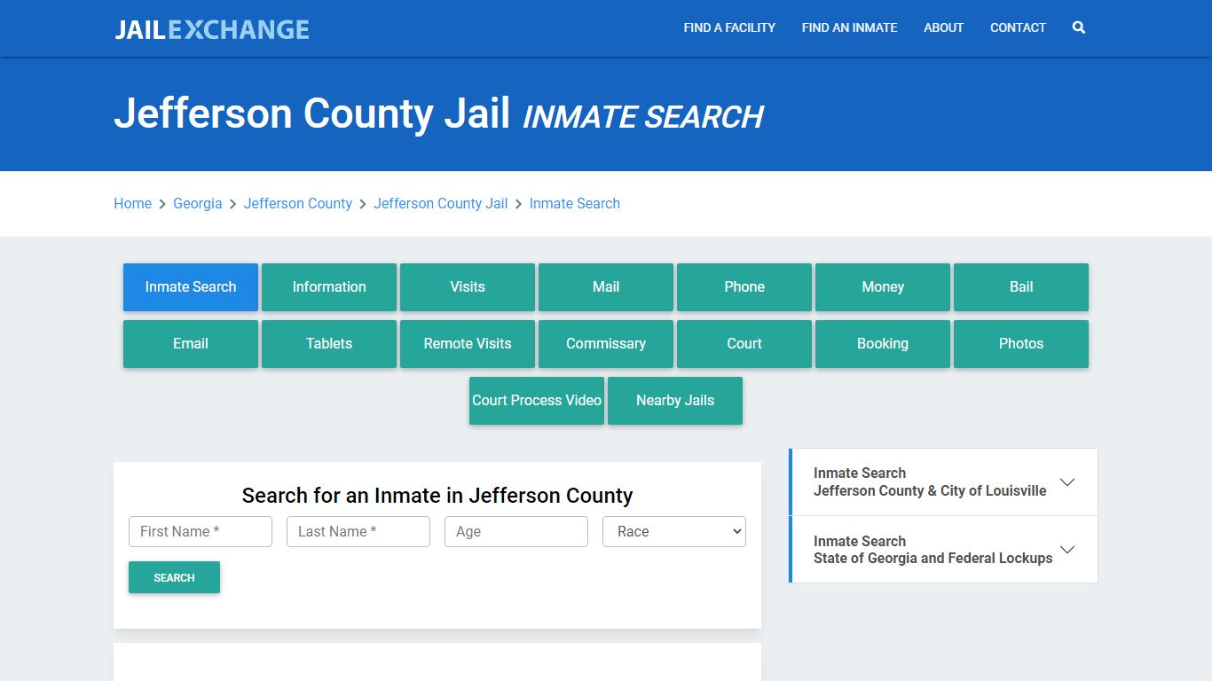 Jefferson County Jail, GA Inmate Search: Roster & Mugshots